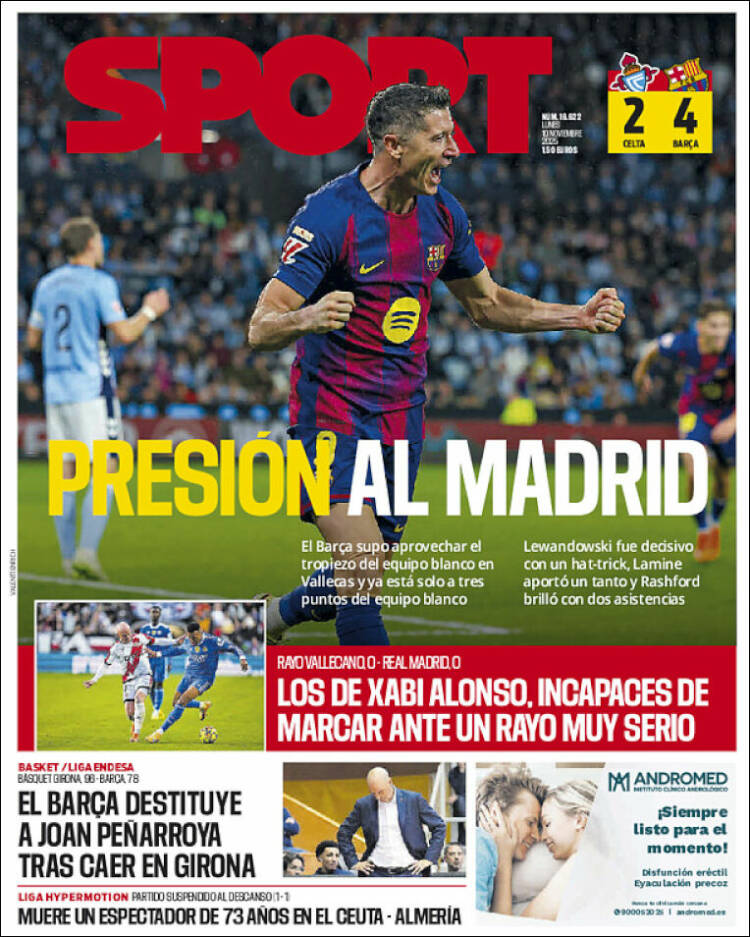 Portada Sport