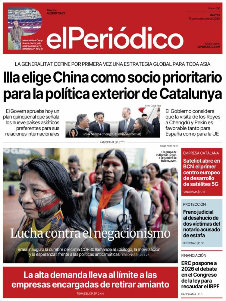Portada El Periodico
