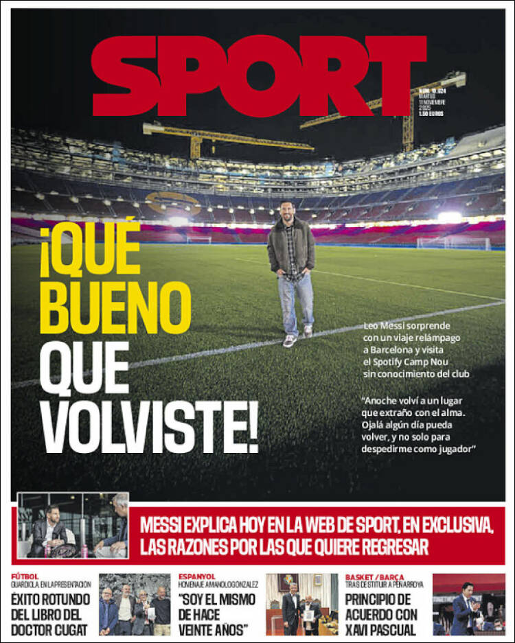 Portada Sport