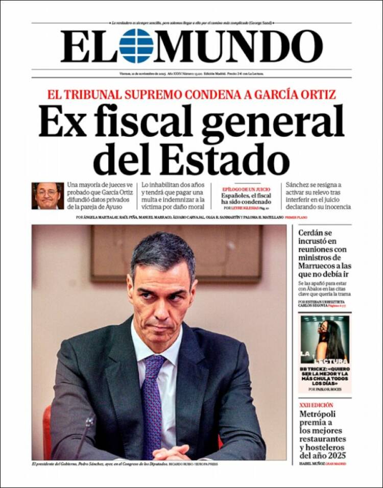 Portada EL MUNDO