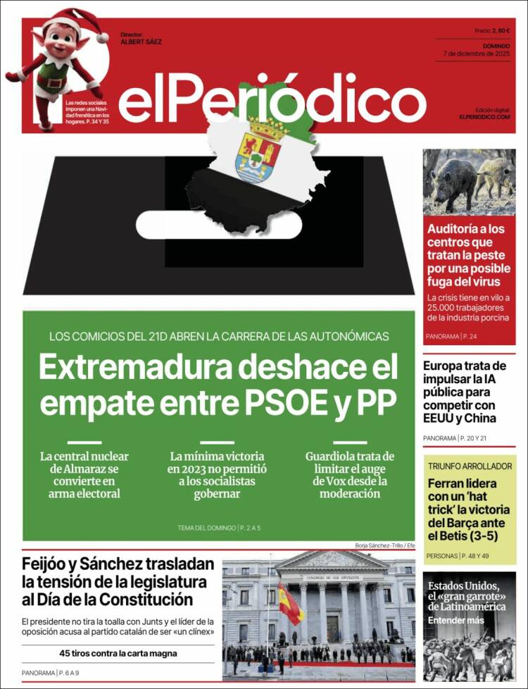 Portada El Periodico