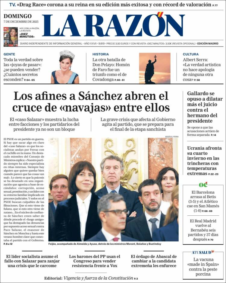 Portada La Razon