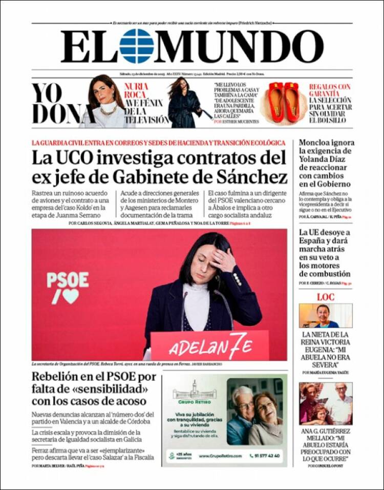 Portada EL MUNDO