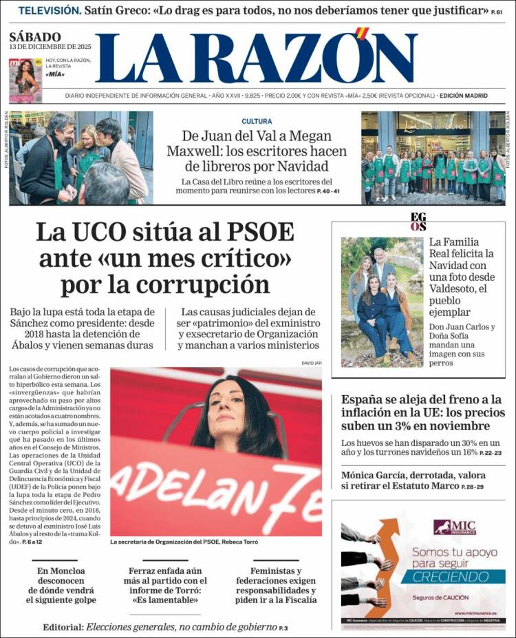 Portada La Razon