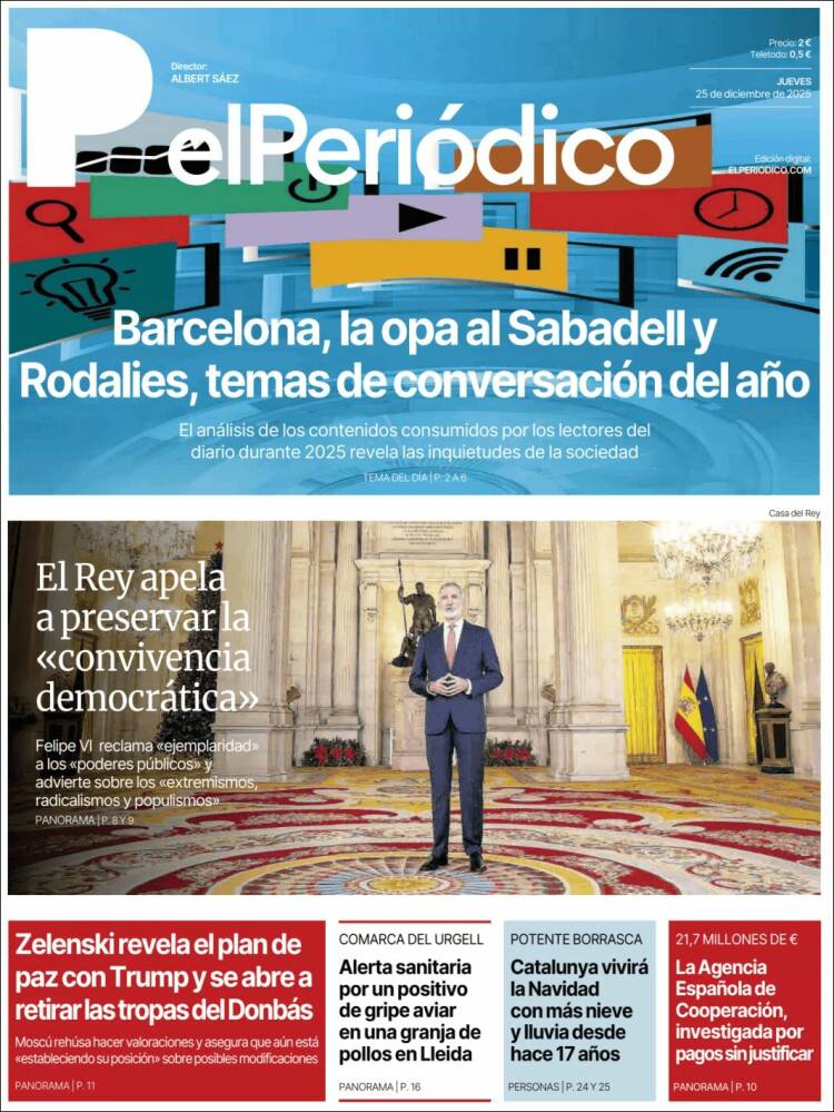 Portada El Periodico