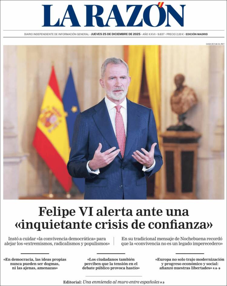 Portada La Razon