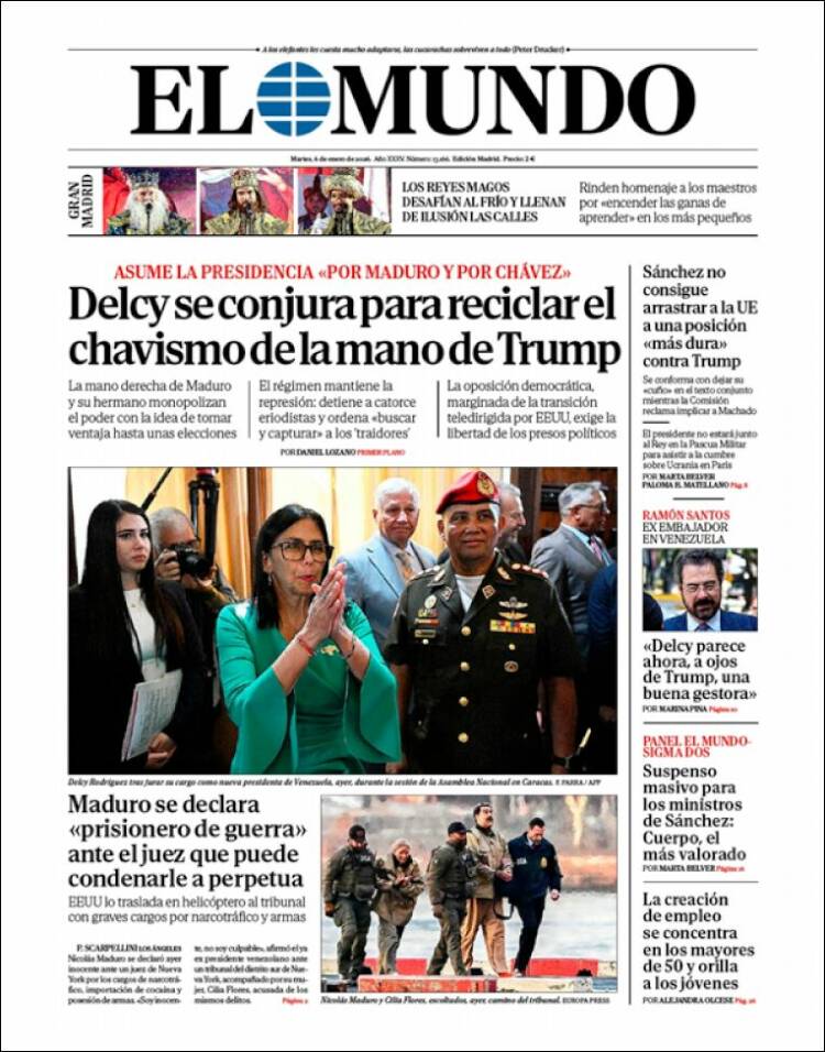 Portada EL MUNDO