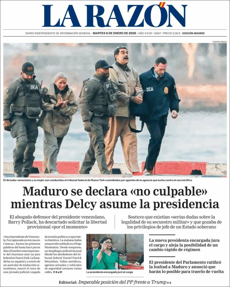 Portada La Razon