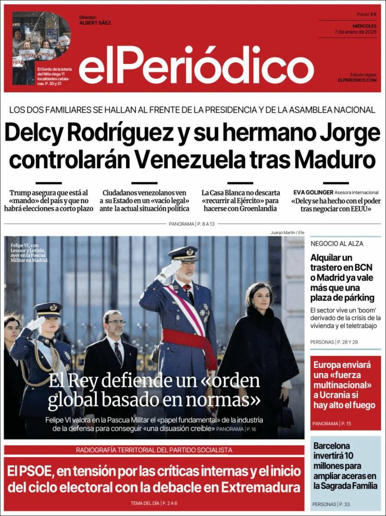 Portada El Periodico