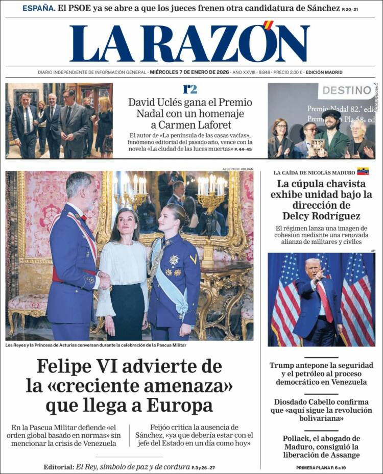 Portada La Razon