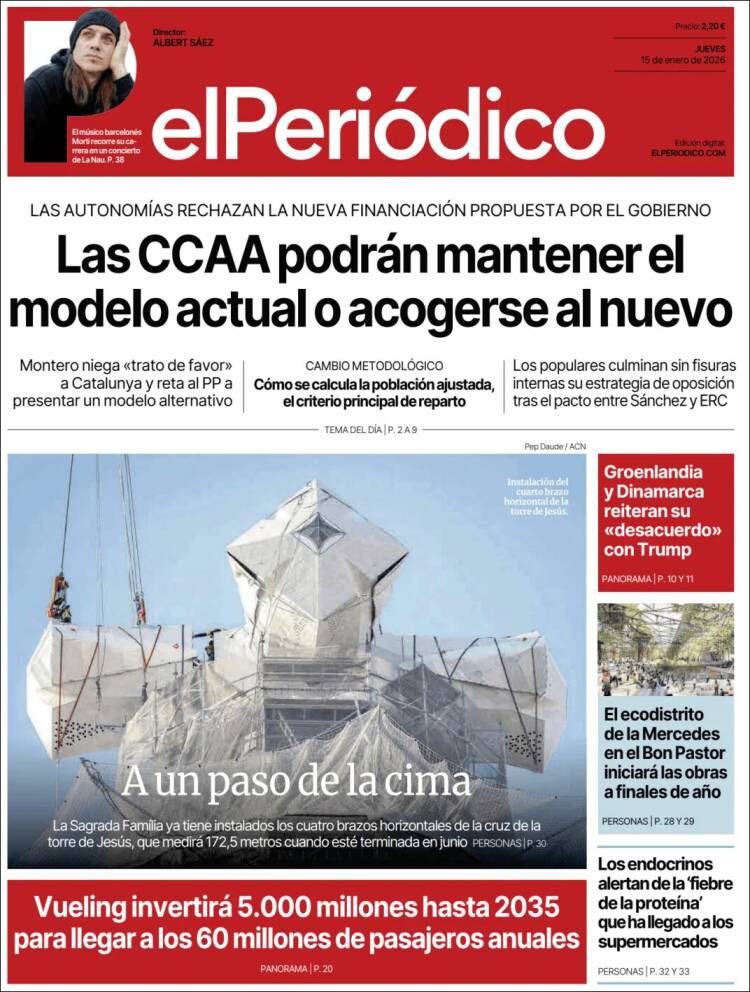Portada El Periodico