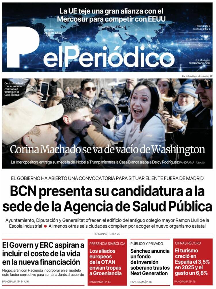 Portada El Periodico