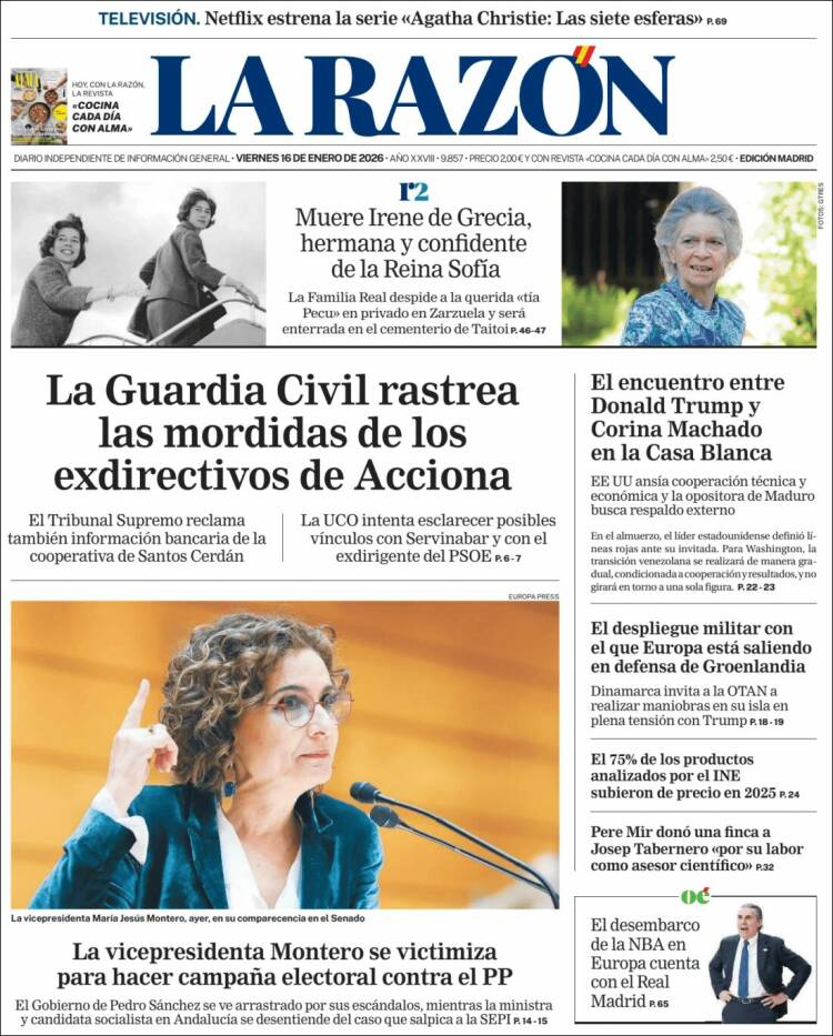 Portada La Razon