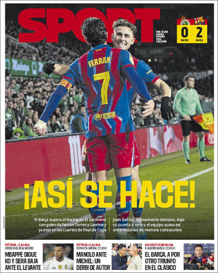 Portada Sport