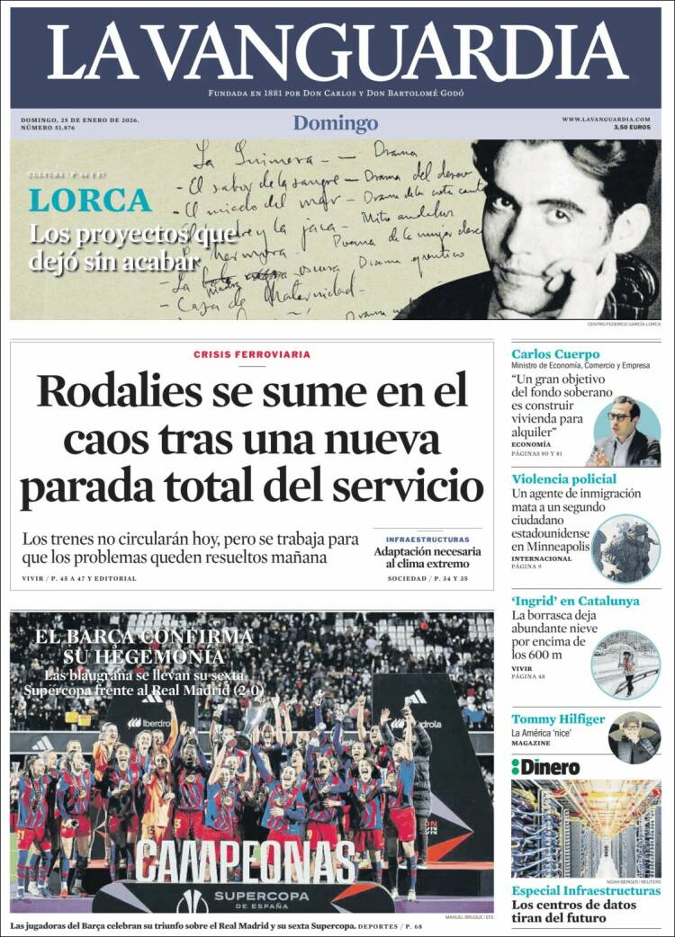 Portada La Vanguardia