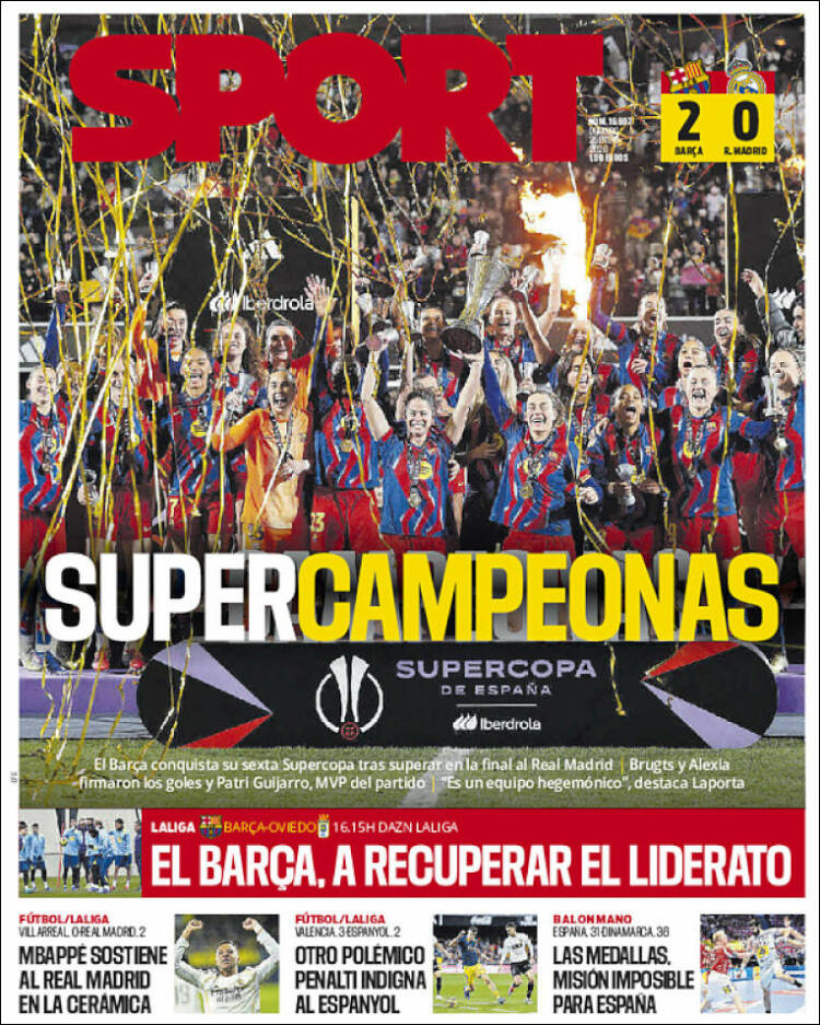 Portada Sport