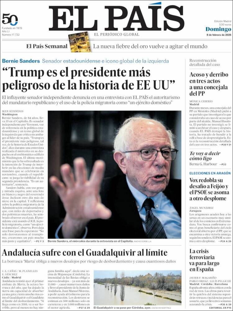 Portada EL PAIS