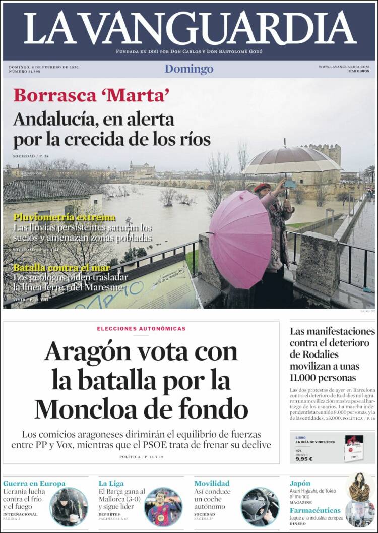 Portada La Vanguardia