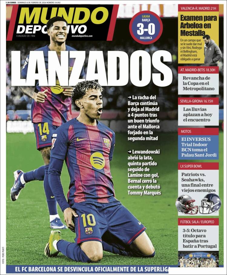 Portada Mundo deportivo