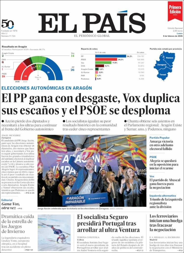 Portada EL PAIS