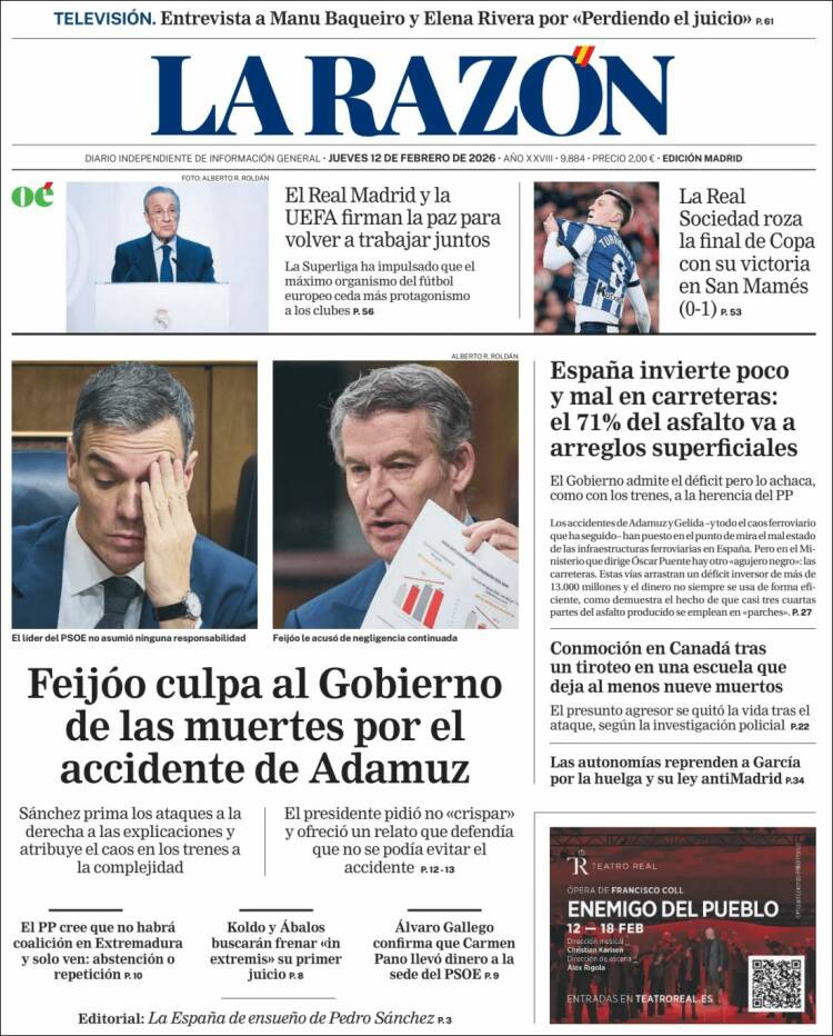 Portada La Razon