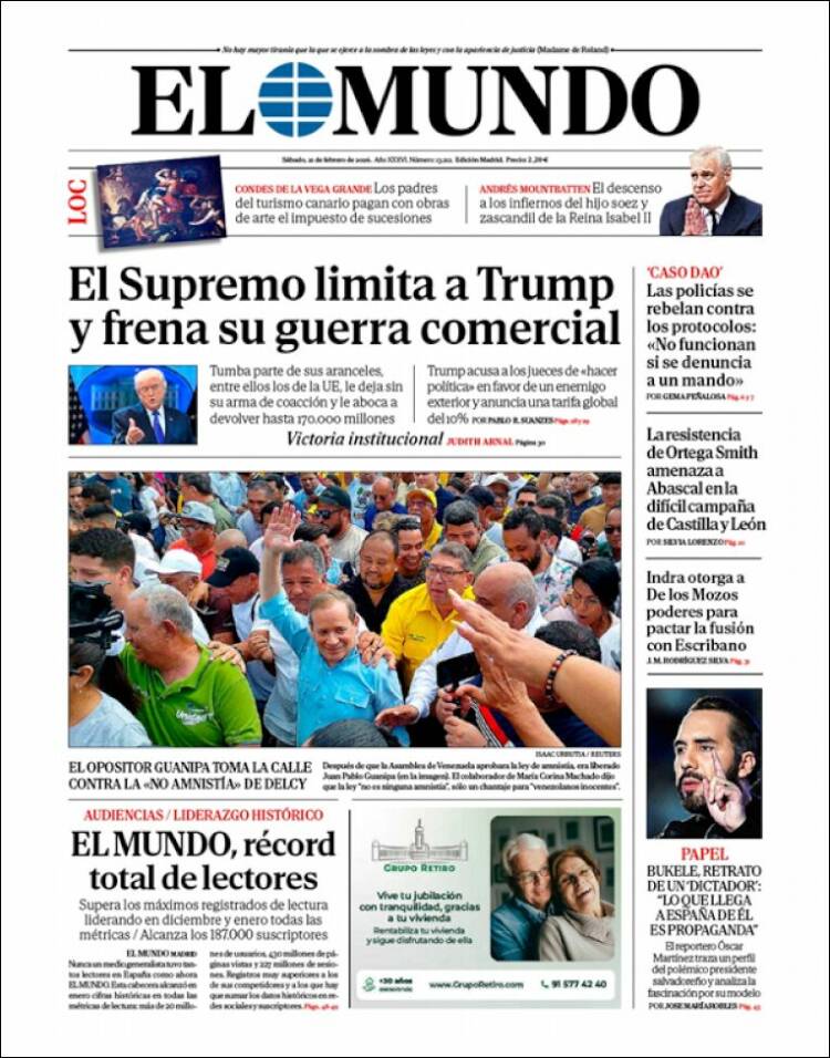 Portada EL MUNDO