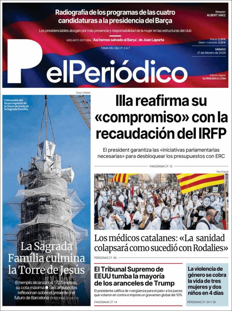 Portada El Periodico
