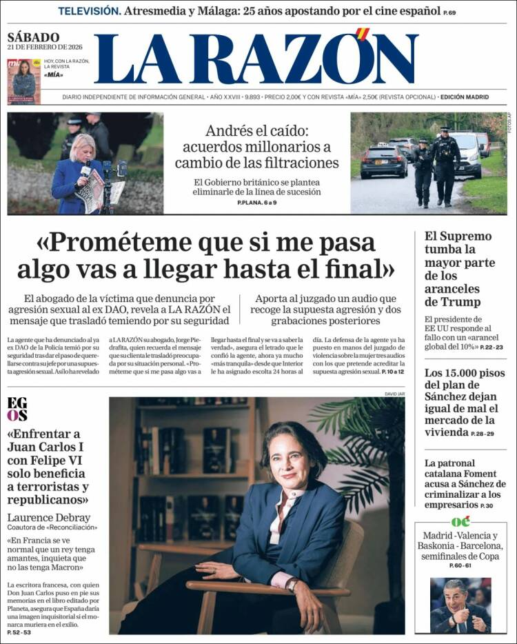 Portada La Razon