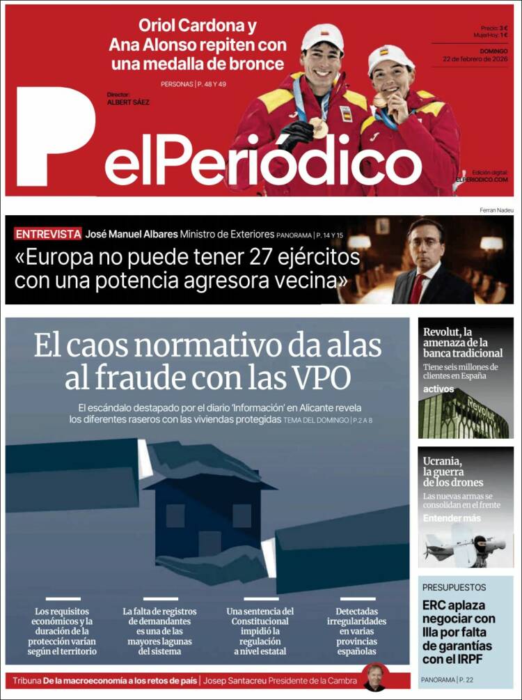 Portada El Periodico