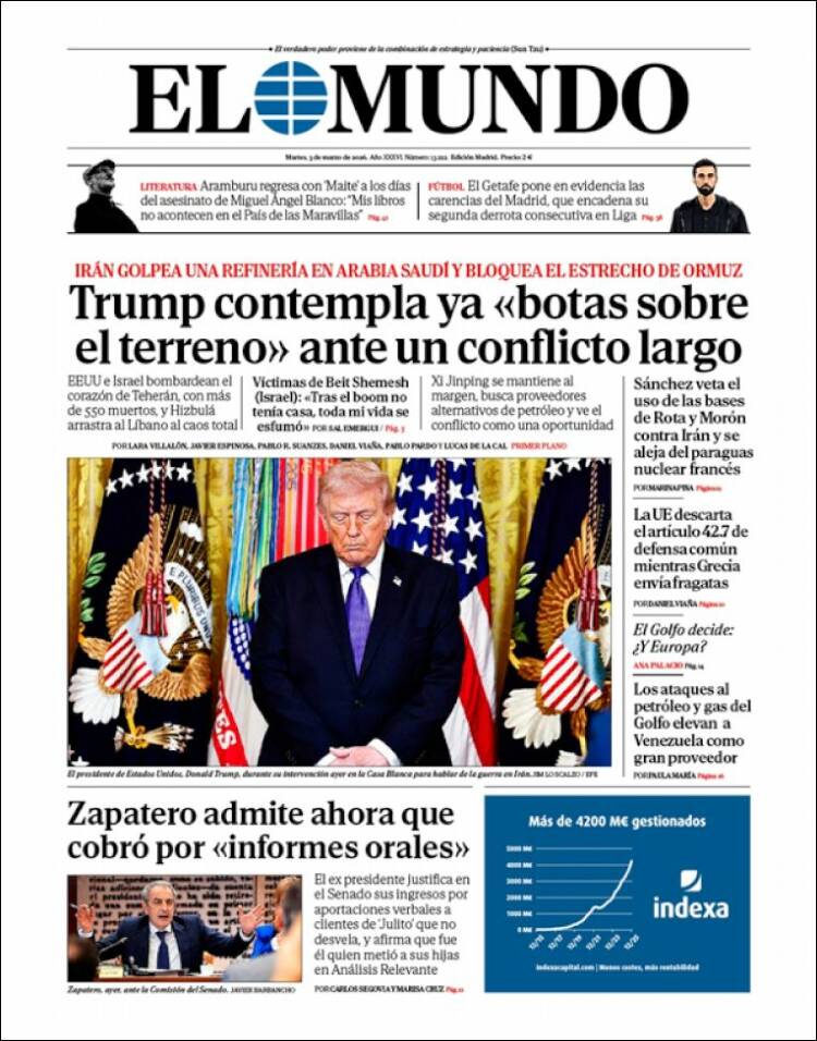 Portada EL MUNDO