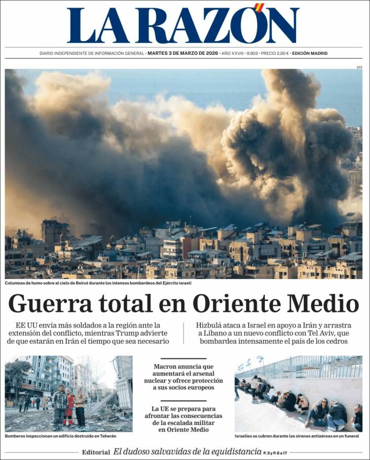 Portada La Razon