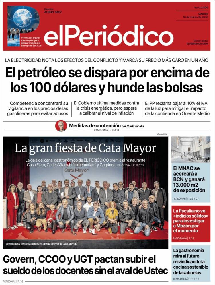 Portada El Periodico