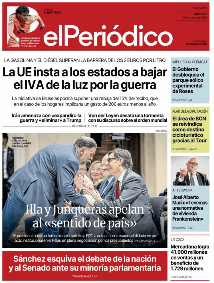Portada El Periodico