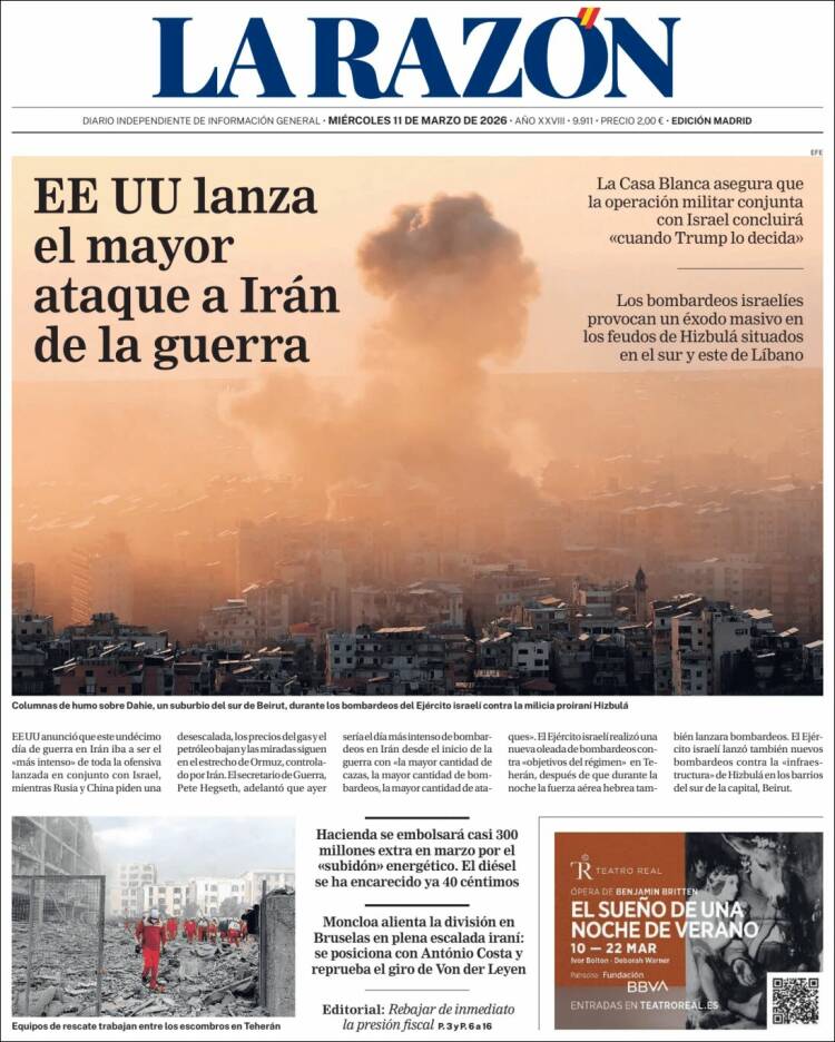 Portada La Razon