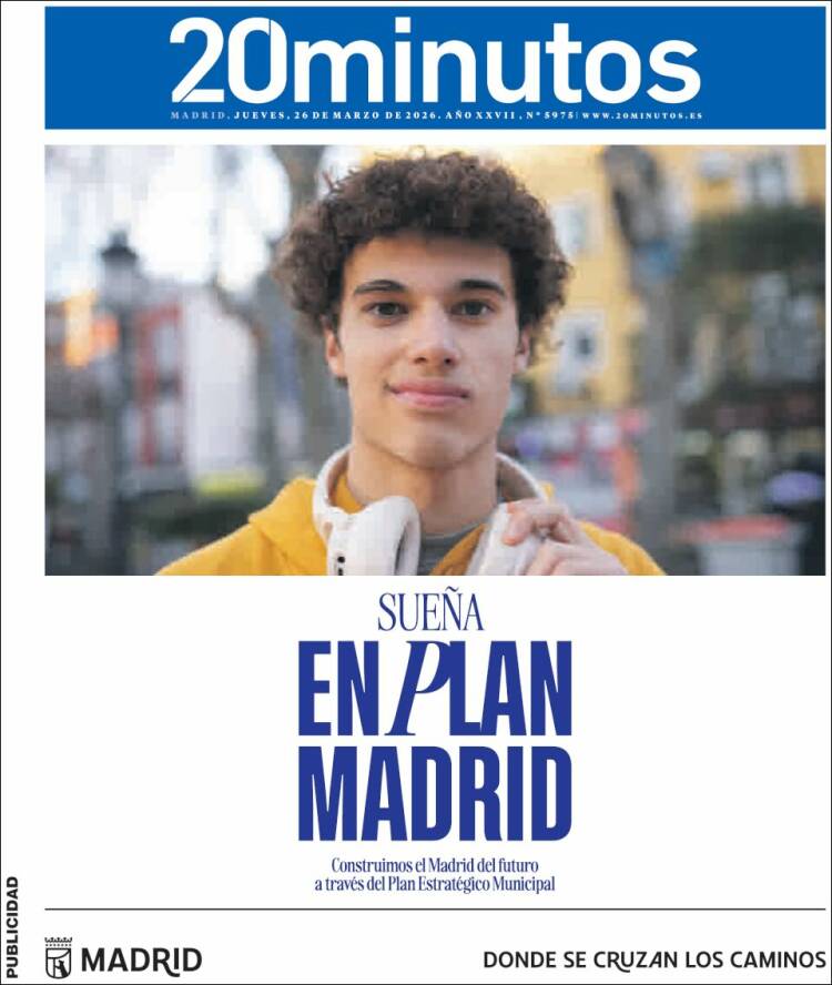 Portada 20 minutos