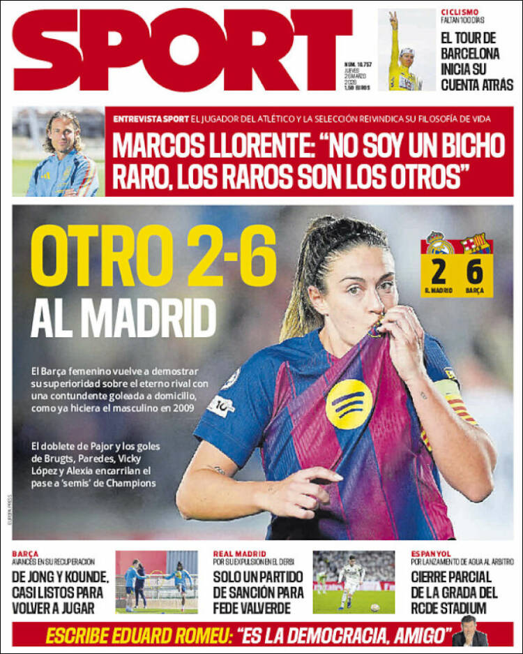 Portada Sport