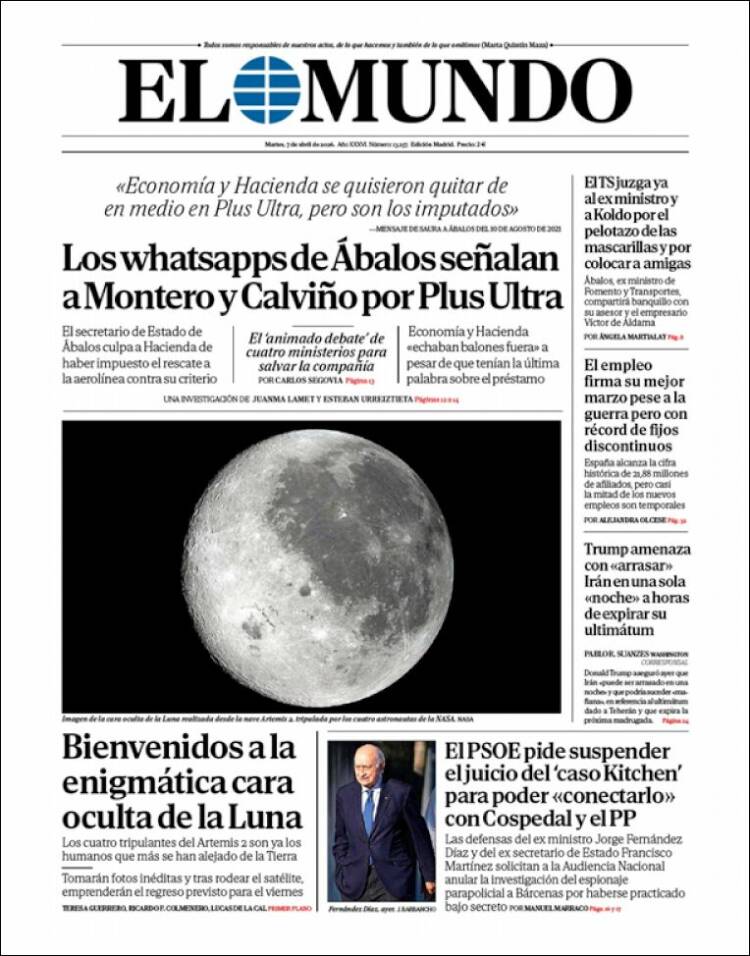 Portada EL MUNDO