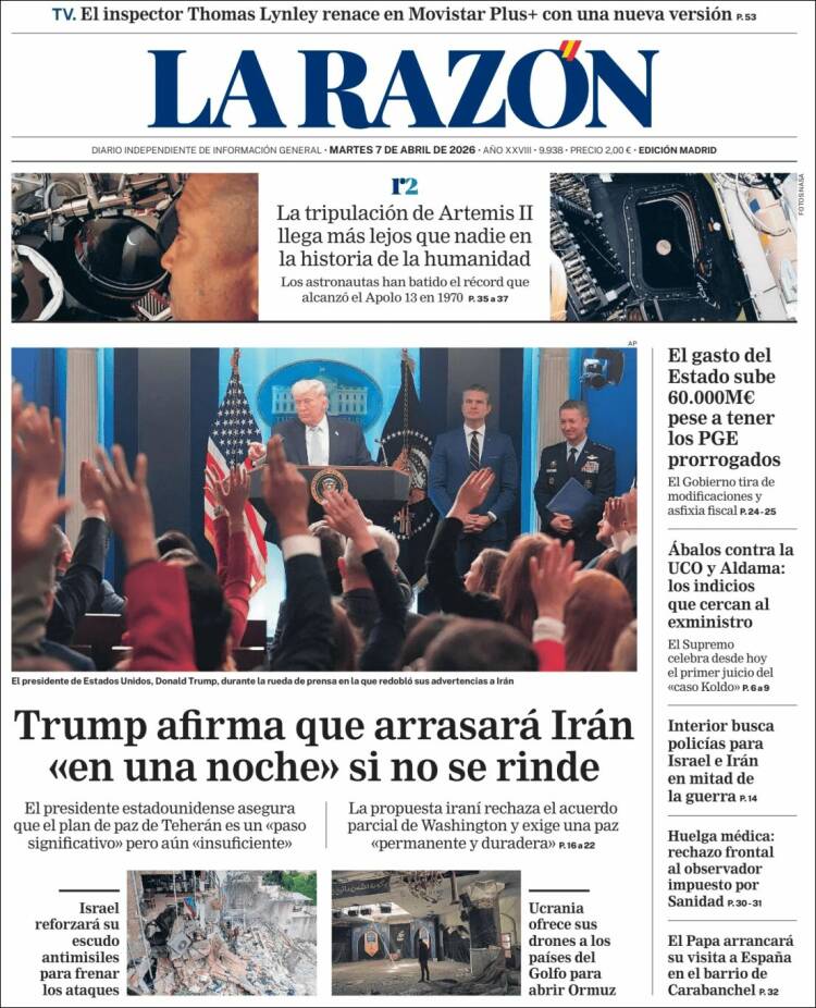 Portada La Razon