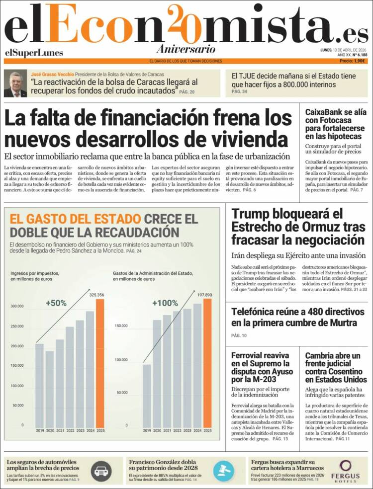 Portada El Economista