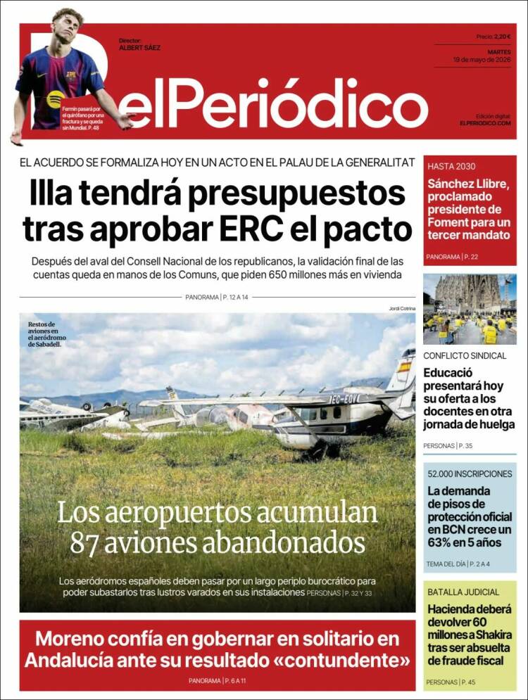 Portada El Periodico