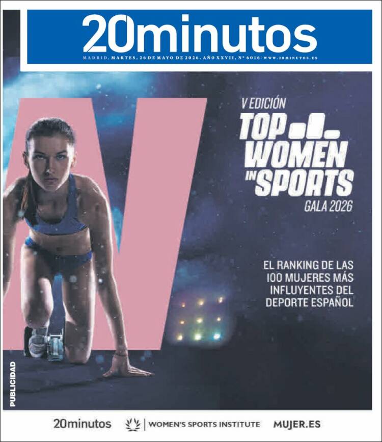 Portada 20 minutos