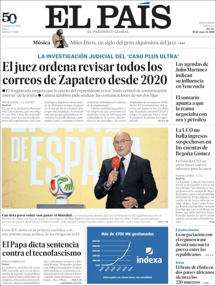 Portada EL PAIS