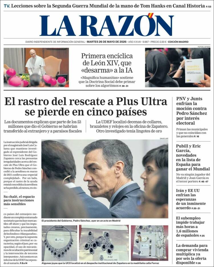 Portada La Razon