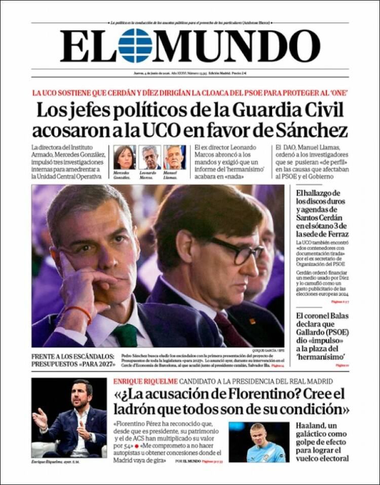 Portada EL MUNDO