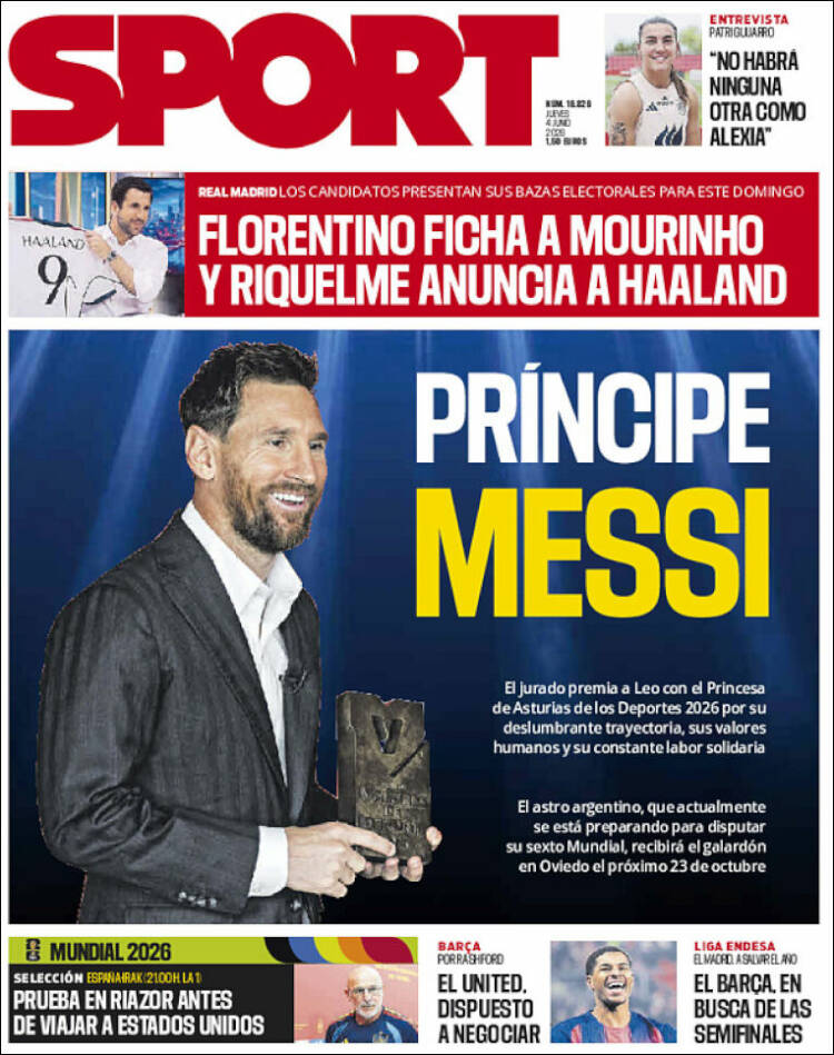 Portada Sport