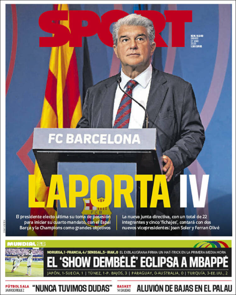 Portada Sport