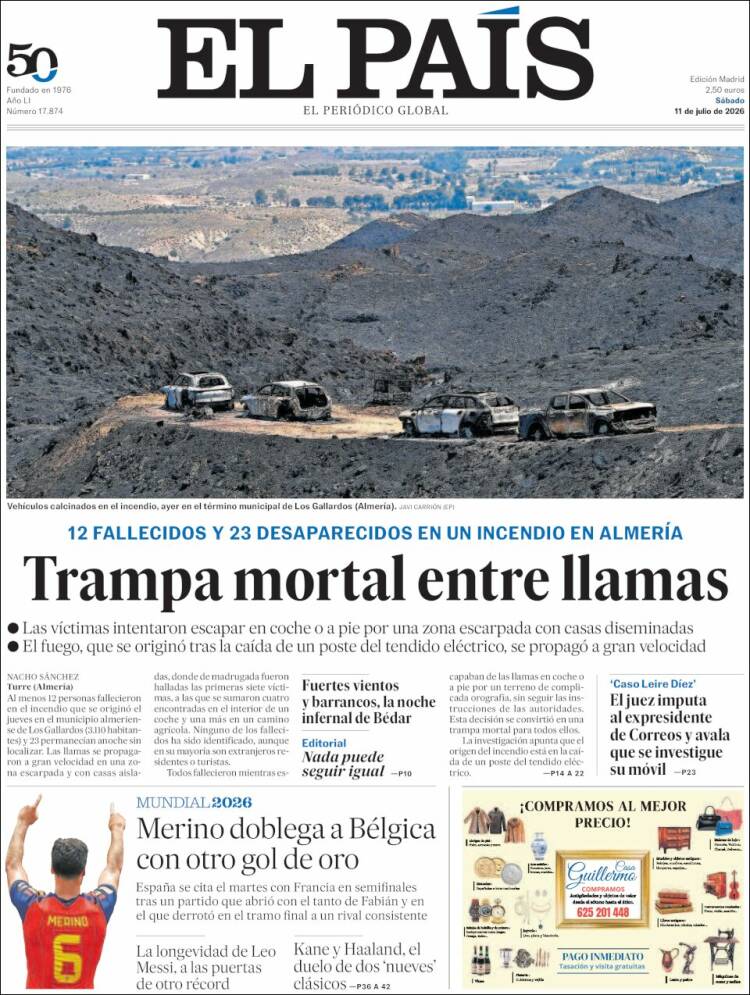 Portada EL PAIS
