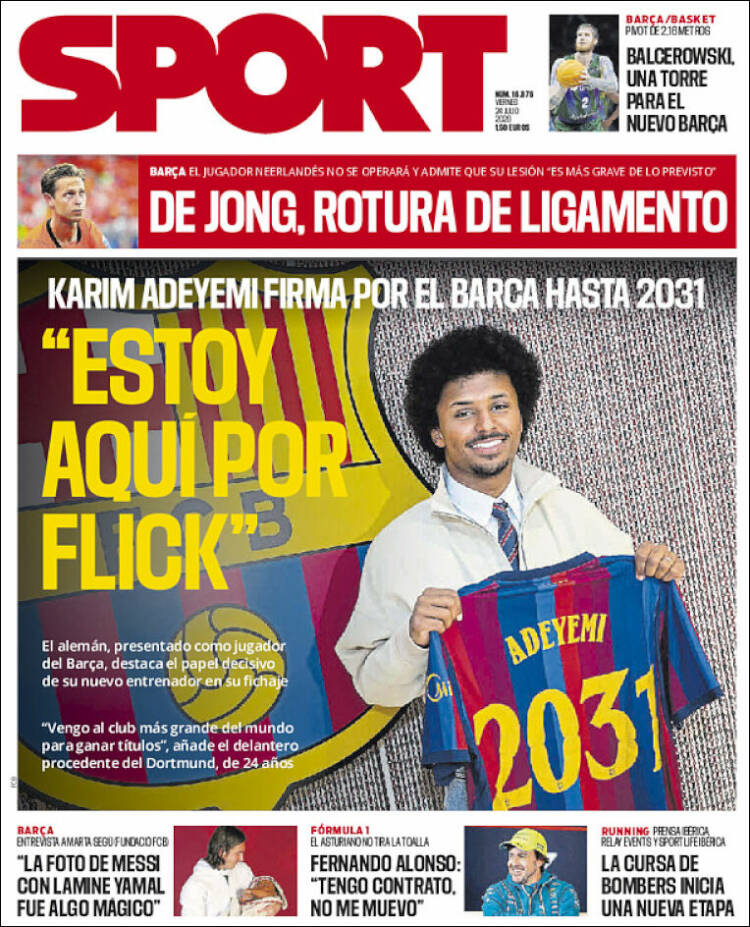 Portada Sport