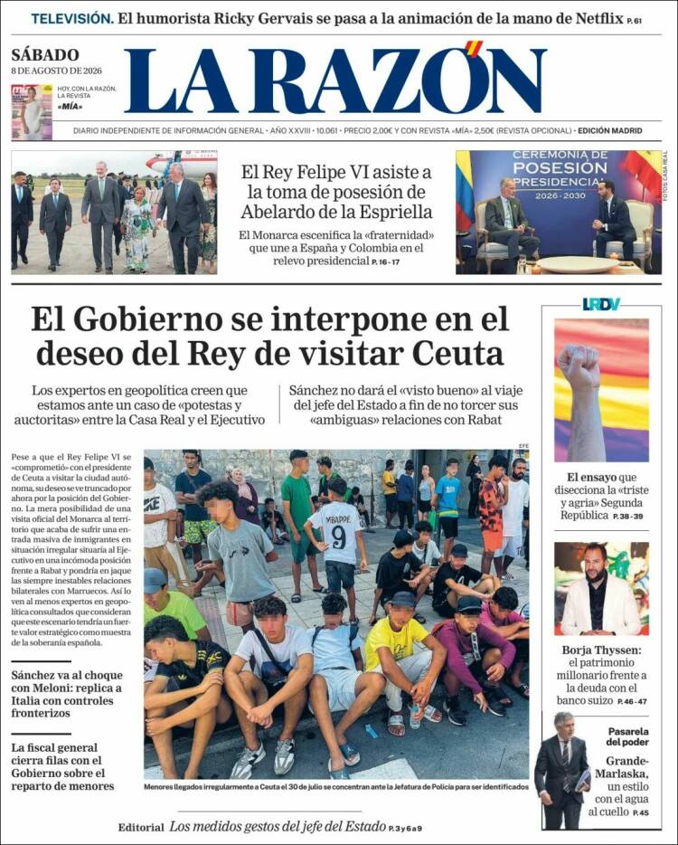 Portada La Razon