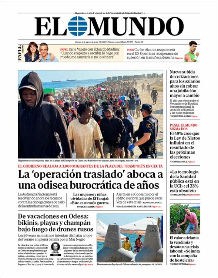 Portada EL MUNDO